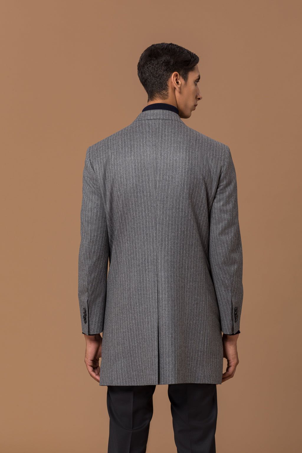 Blazer Coat Berlin II Chalk Stripe Grey