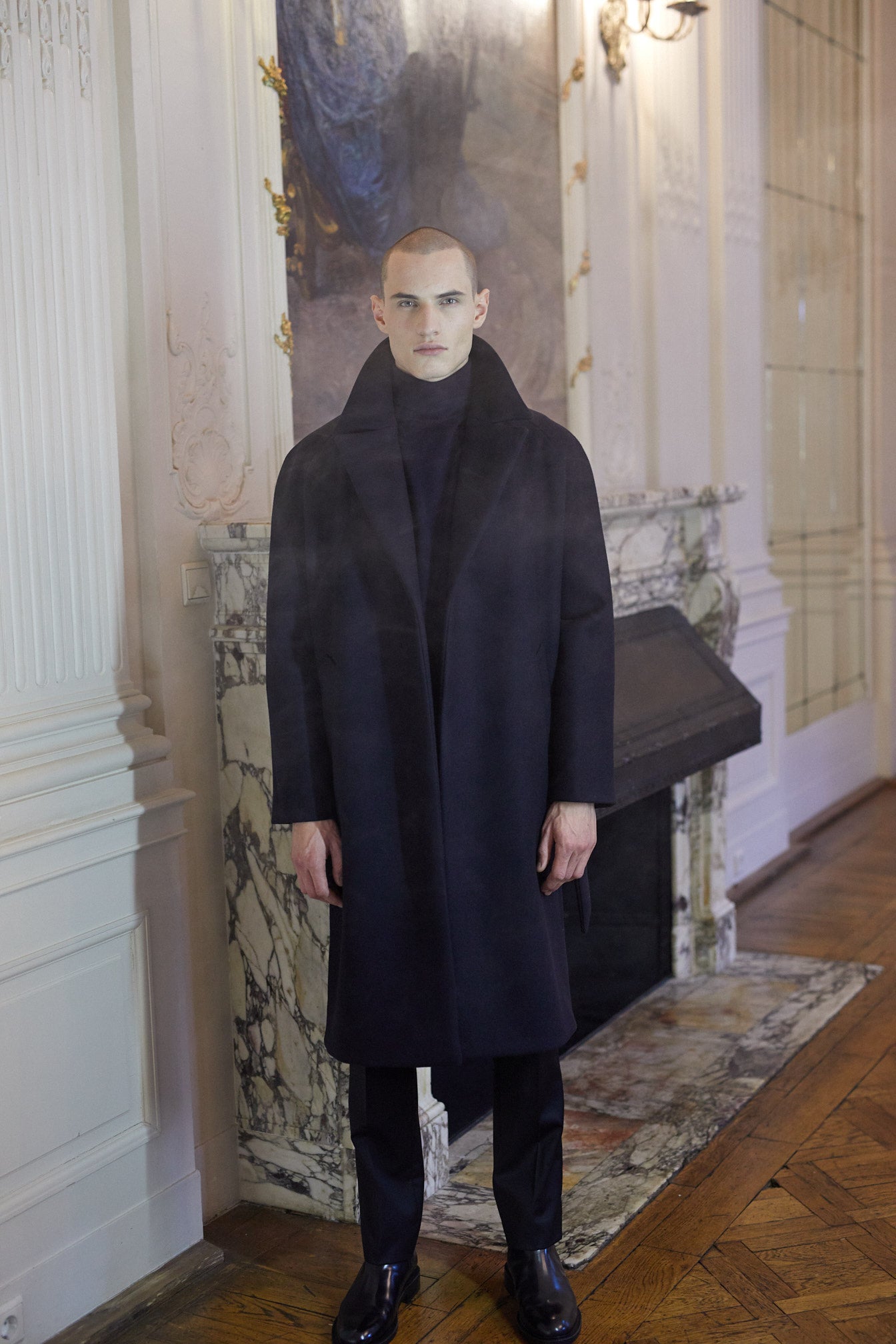 Berlin Coat Deep Blue