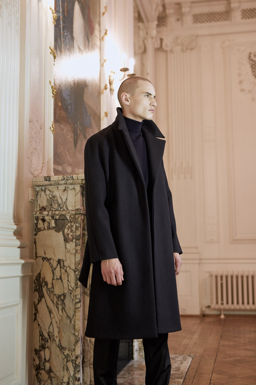 Berlin Coat Deep Blue