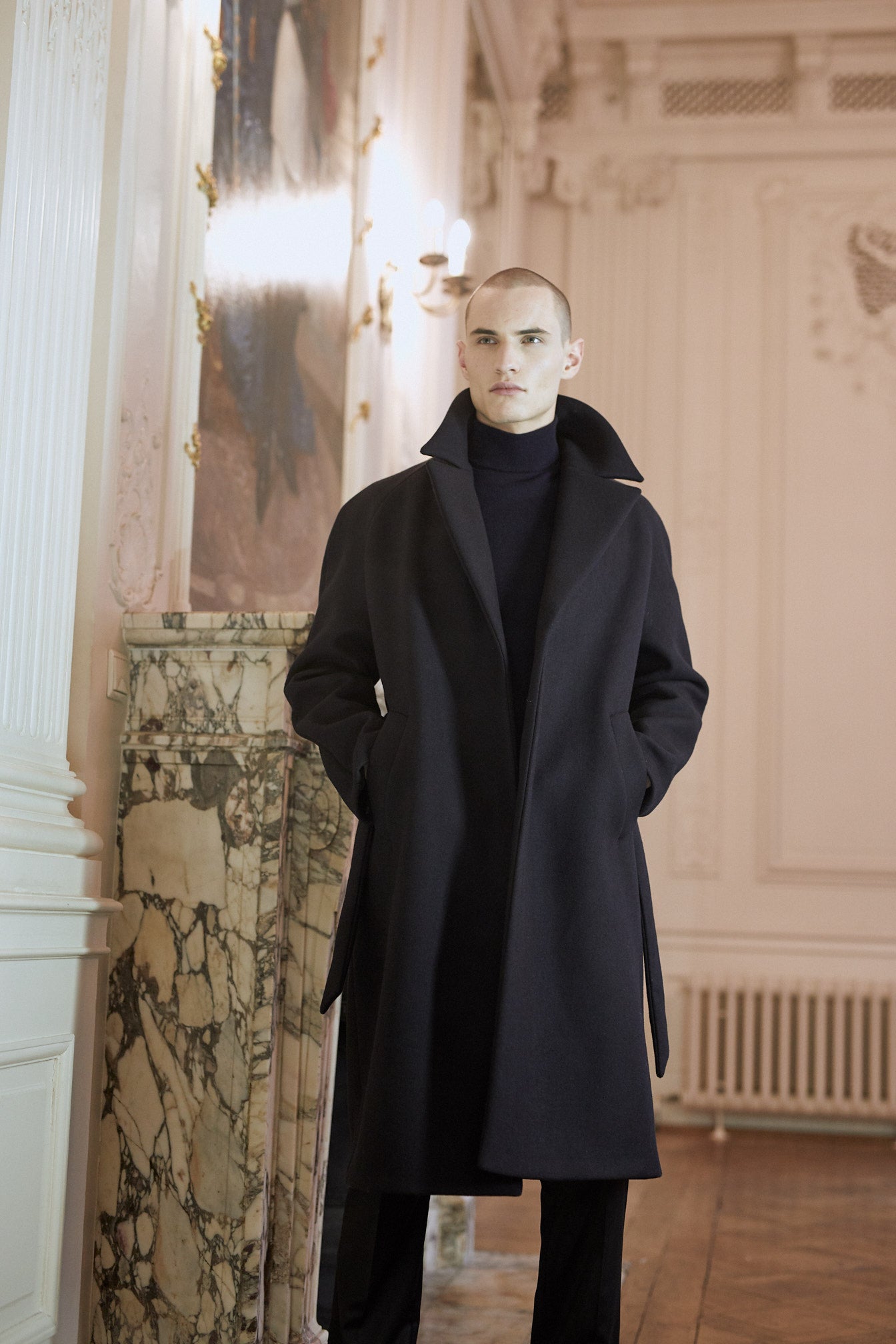 Berlin Coat Deep Blue