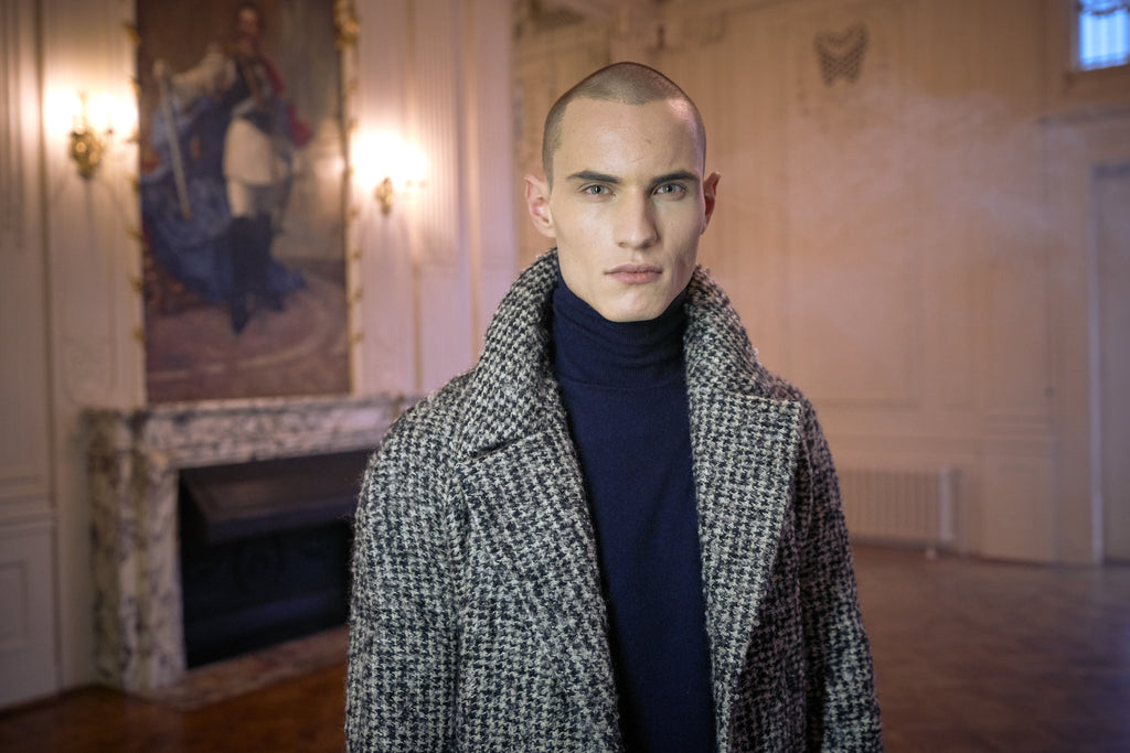 Berlin Coat Houndstooth