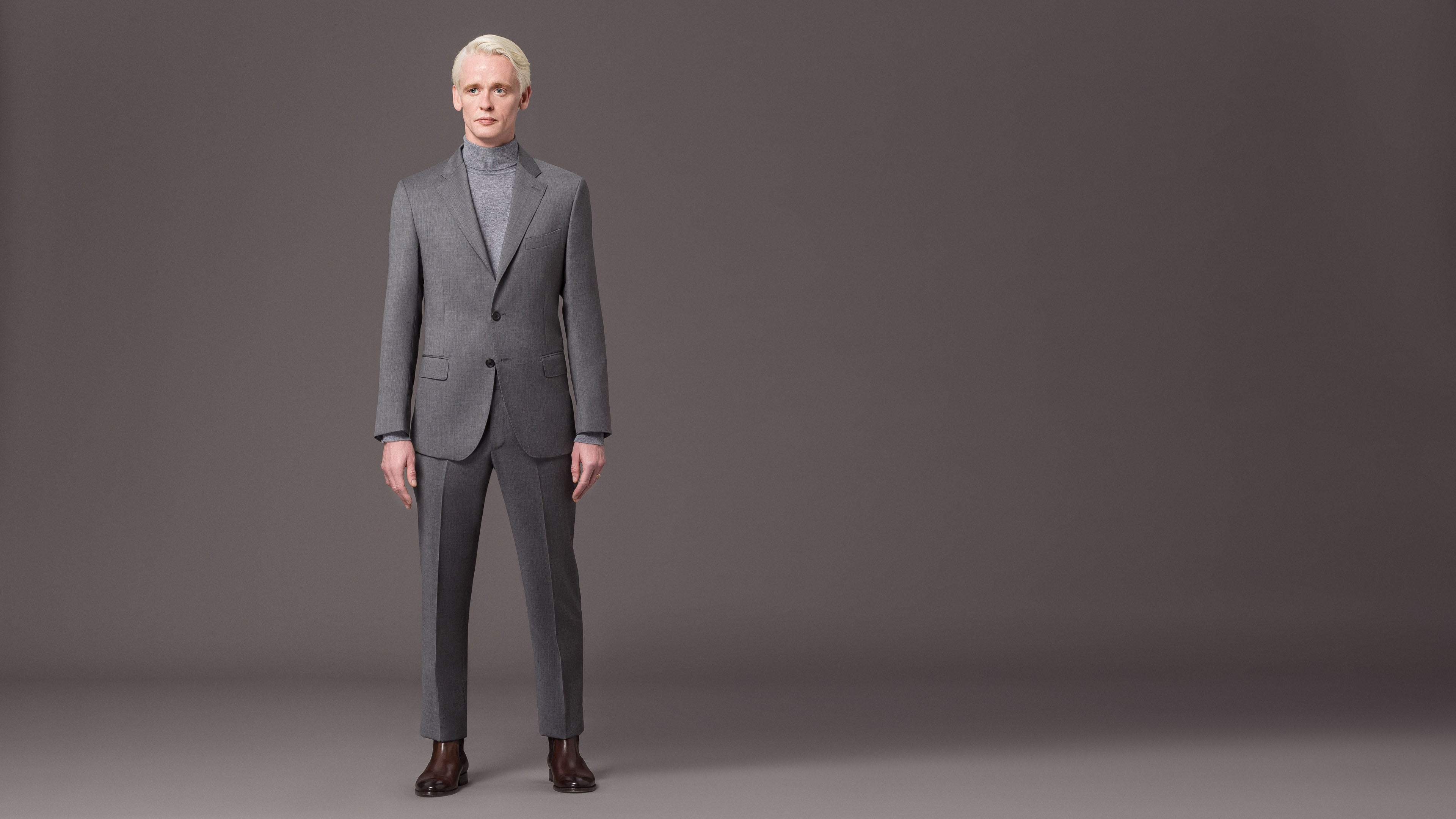 Suit Berlin 1 Wool Grey