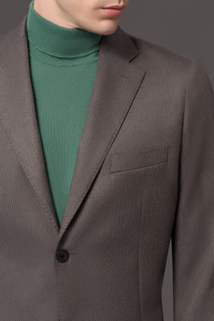 Jacket Berlin 4 Cashmere Melange Brown