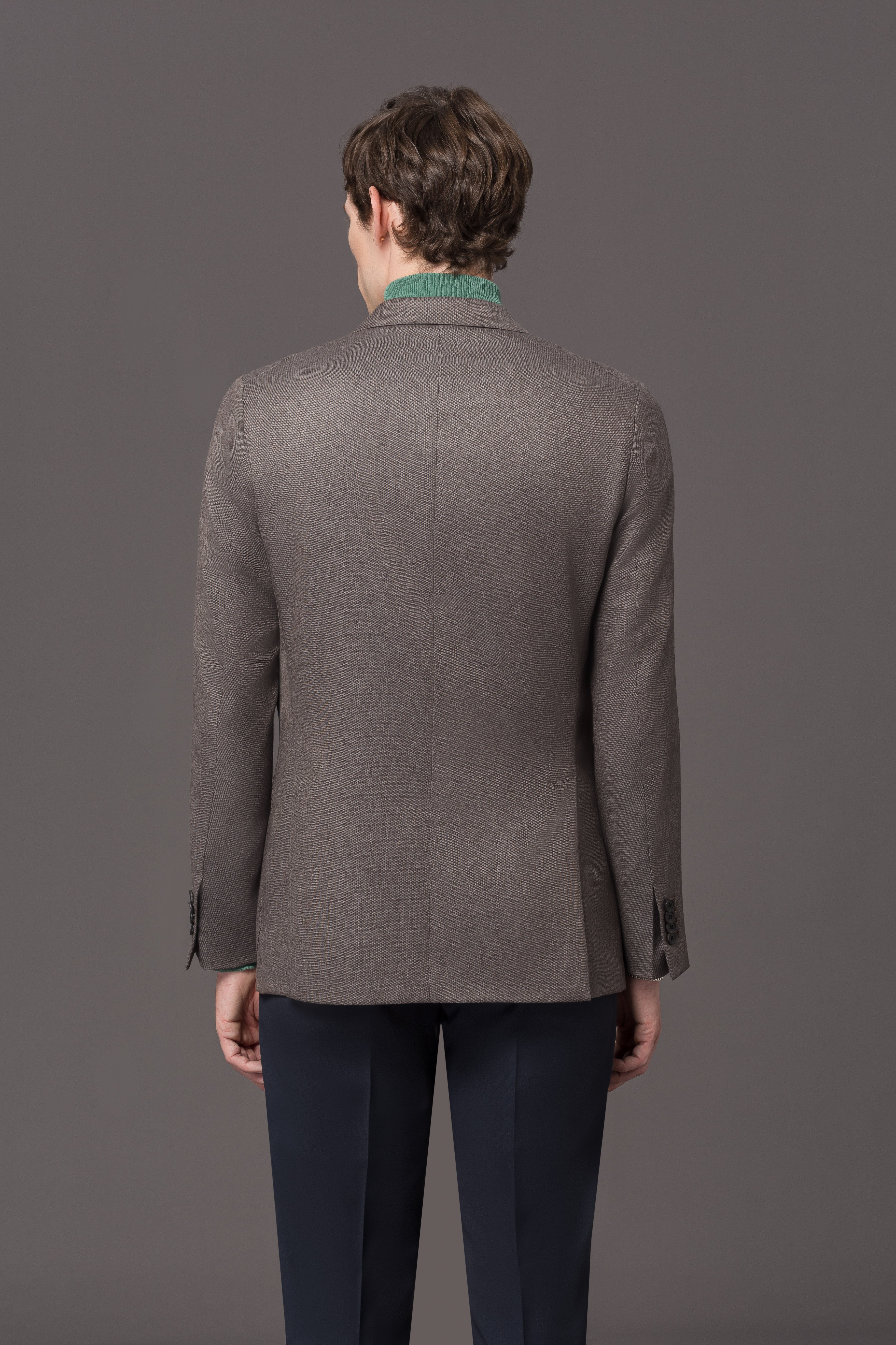 Jacket Berlin 4 Cashmere Melange Brown