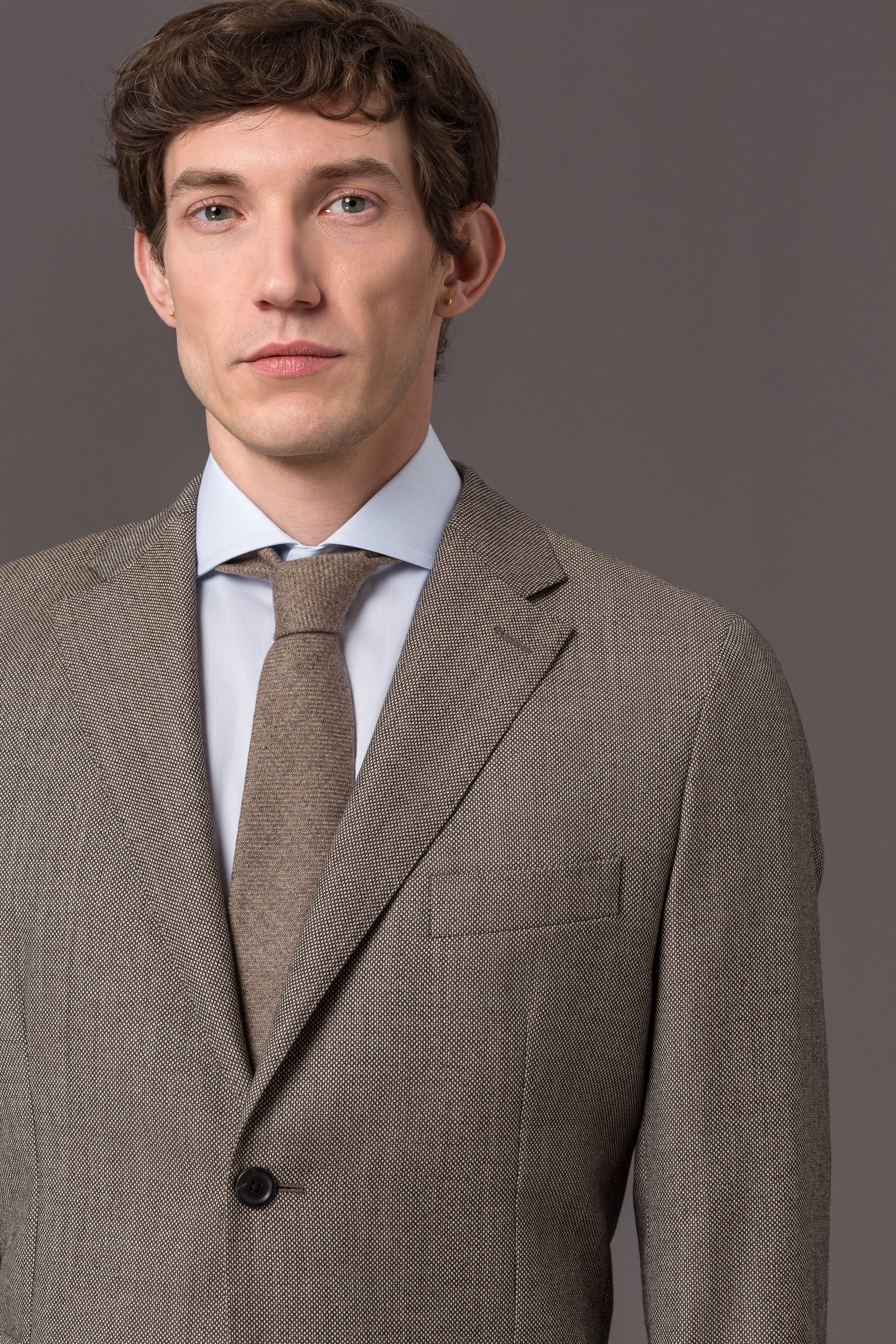 Jacket Berlin 4 Wool Birdseye Fine