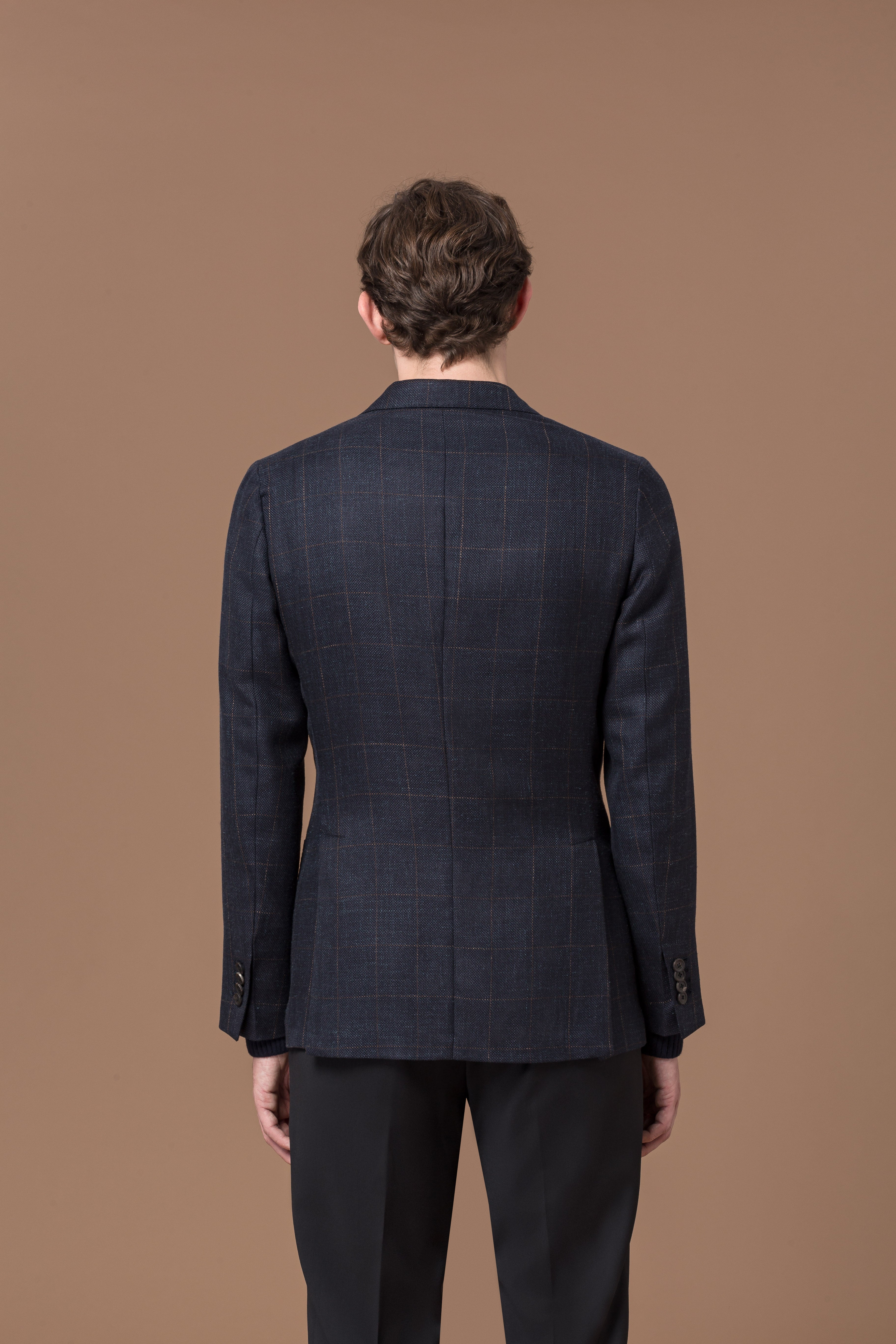 Jacket Berlin 4 Overcheck Dark Blue